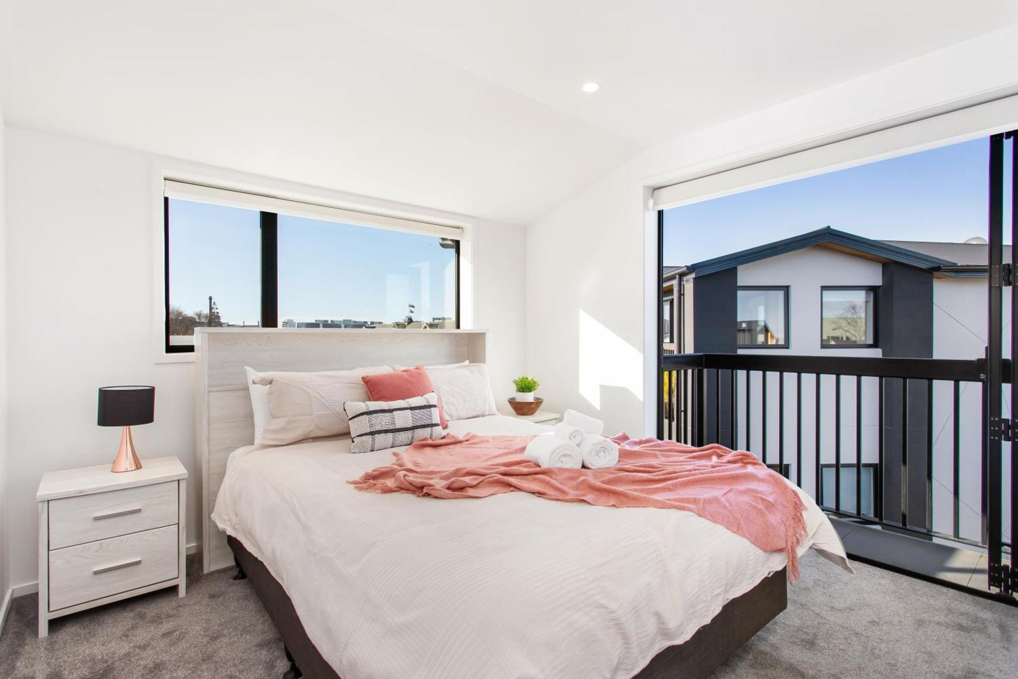 Penthouse Apartment Scenic Views-Spacious 2Br Christchurch Esterno foto
